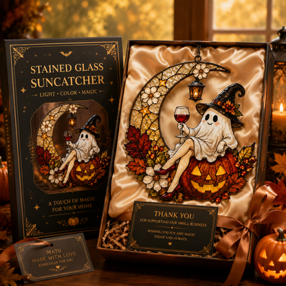 ⏰⏰LIMITED TIME 49% OFF!🔥Cute Halloween Ghost Window Hanging Decoration