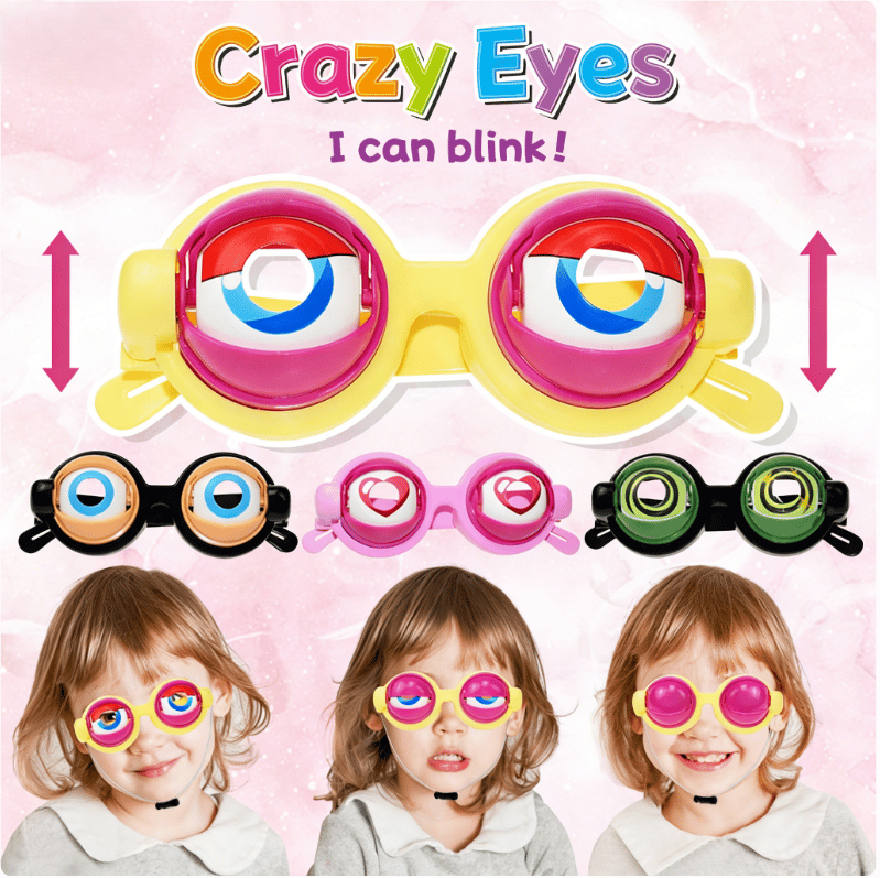 2026 New🔥Last Day Sale 50% OFF✨Blinking Crazy Glassesfor Halloween, birthdays, cosplay, or  surprising 🎉