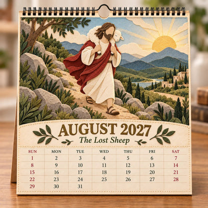 ✝️✝️  2027 Walking With Jesus Wall Calendar