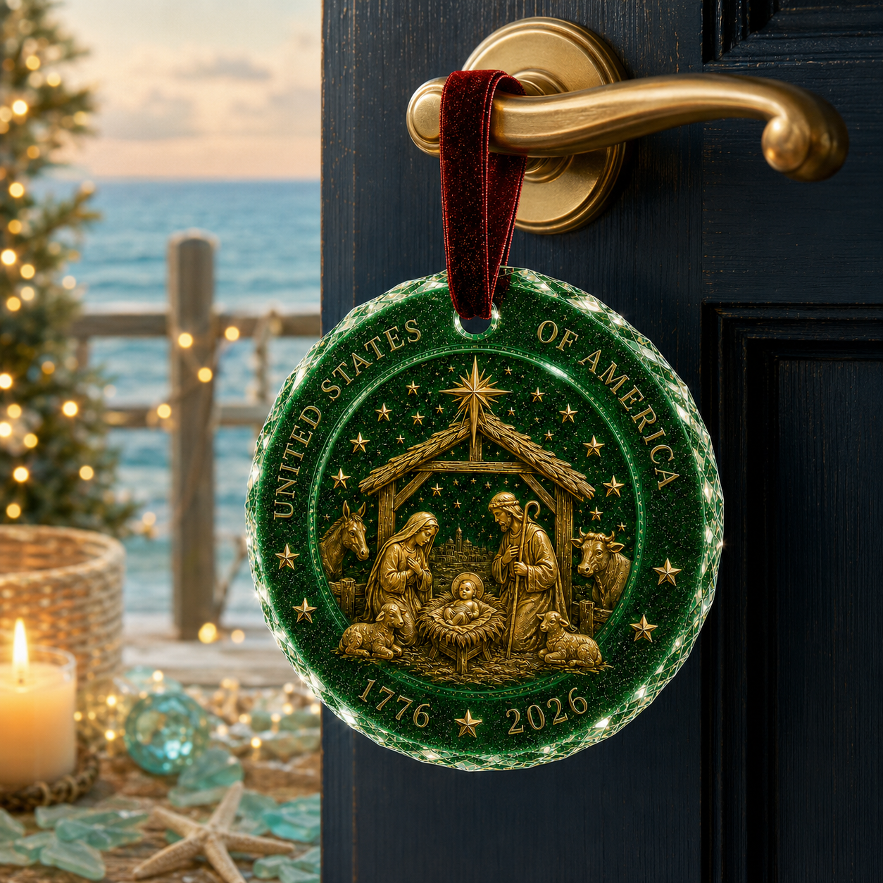 🎅 2026 Christmas Gift 50% Off--Celebrate 250 Years of America 🇺🇸 | 2026 250th Anniversary Christmas Ornament – A Meaningful Patriotic Keepsake & Holiday Gift