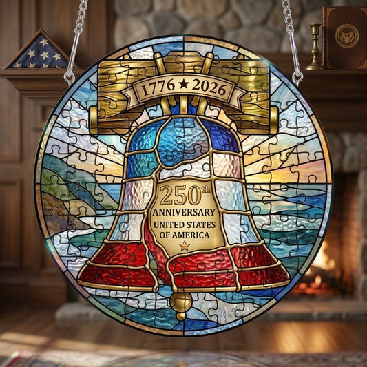 🔥LAST DAY 50% OFF🔥 - 250th Anniversary United States Stained Glass Puzzle