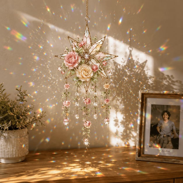 🔥🔥Last Day 50% OFF - 🌸Crystal Garden Suncatcher