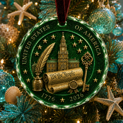 🎅 2026 Christmas Gift 50% Off--Celebrate 250 Years of America 🇺🇸 | 2026 250th Anniversary Christmas Ornament – A Meaningful Patriotic Keepsake & Holiday Gift