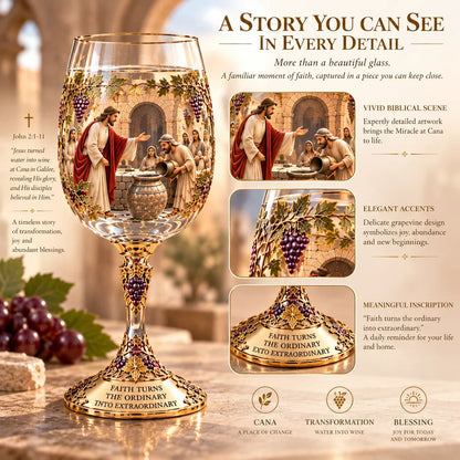 ✝️ ✝️Two Glasses. One Miracle. A Story Worth Keeping.