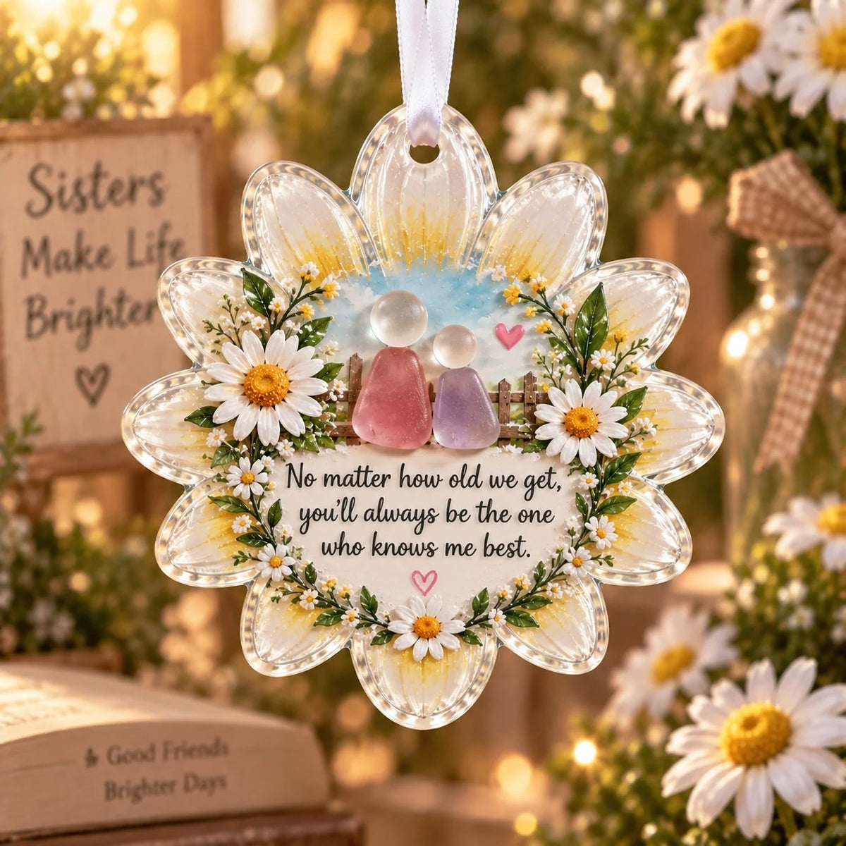 🎅 🎅2026 Christmas Gift 50% Off--🌸 Floral Christmas Ornament – Heartfelt Holiday Keepsake for Loved Ones