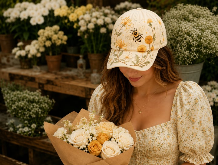🎅 🎅 2026 Christmas Gift 50% Off--🌸🌿Garden Morning Cap  (✨2026 Limited Edition)