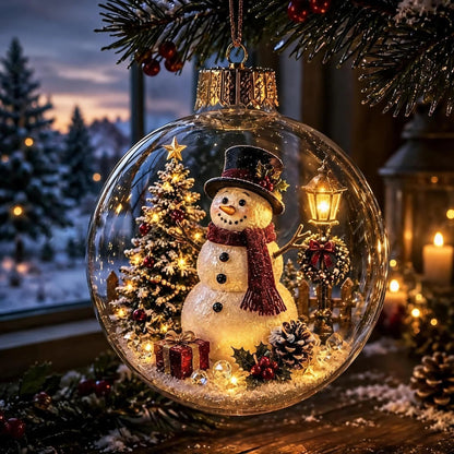 🎅 2026 Christmas Gift 50% Off--Glowing Christmas Diorama Ornament