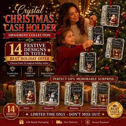 🔥Last Day 60% OFF - ✨🎄Christmas Cash Gift Holder Ornament