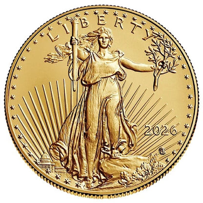 🔥Last 10 sets!!!  2026 American Gold Eagle - 40th Anniversary Gold Coin Represents A Historical Milestone