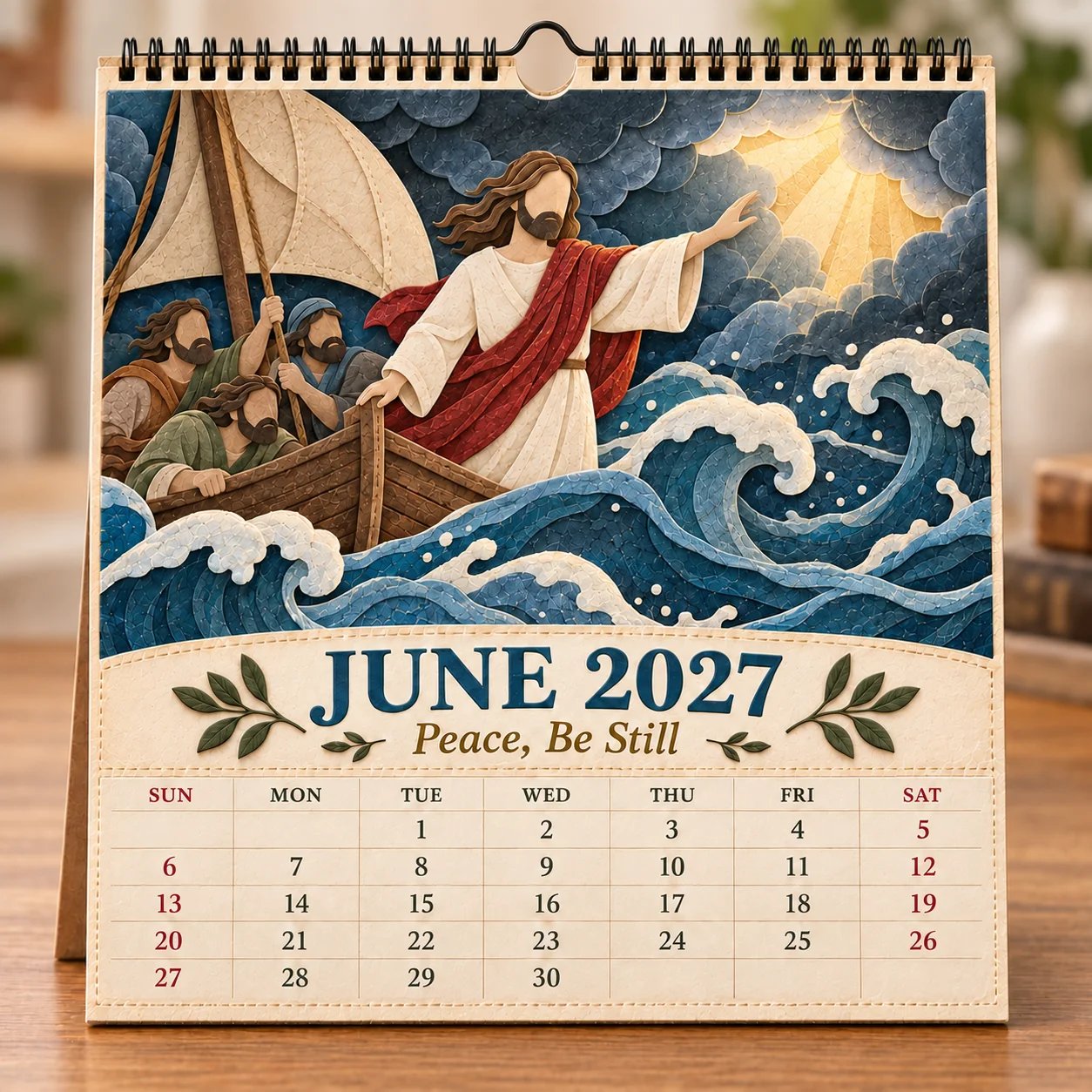 ✝️✝️  2027 Walking With Jesus Wall Calendar