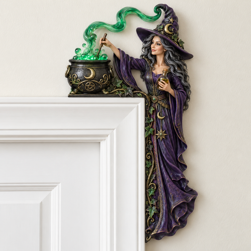 🧙‍♀️🧙‍♀️Witch Cauldron Door Topper