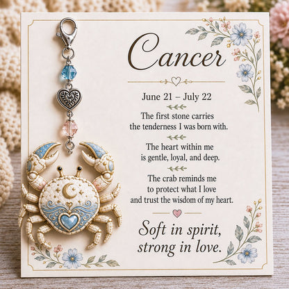 🎅🎅 2026 Christmas Gift 50% Off--✨  Commemorative keychains and cards featuring the birthstones of the 12 zodiac signs