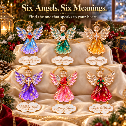 Heavenly Blessings Angel Christmas Ornaments – Keepsakes of Love, Faith & Remembrance
