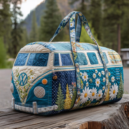 🔥LAST DAY 50% OFF-Hippie Van Quilted Duffle Bag✨