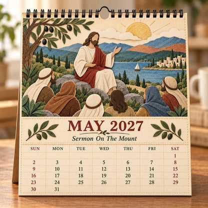 ✝️✝️  2027 Walking With Jesus Wall Calendar