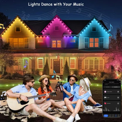 🔥Last Day Promotion 49% OFF🔥 - Smart Rainbow LED Permanent Outdoor Light