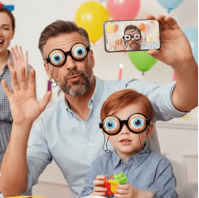 2026 New🔥Last Day Sale 50% OFF✨Blinking Crazy Glassesfor Halloween, birthdays, cosplay, or  surprising 🎉