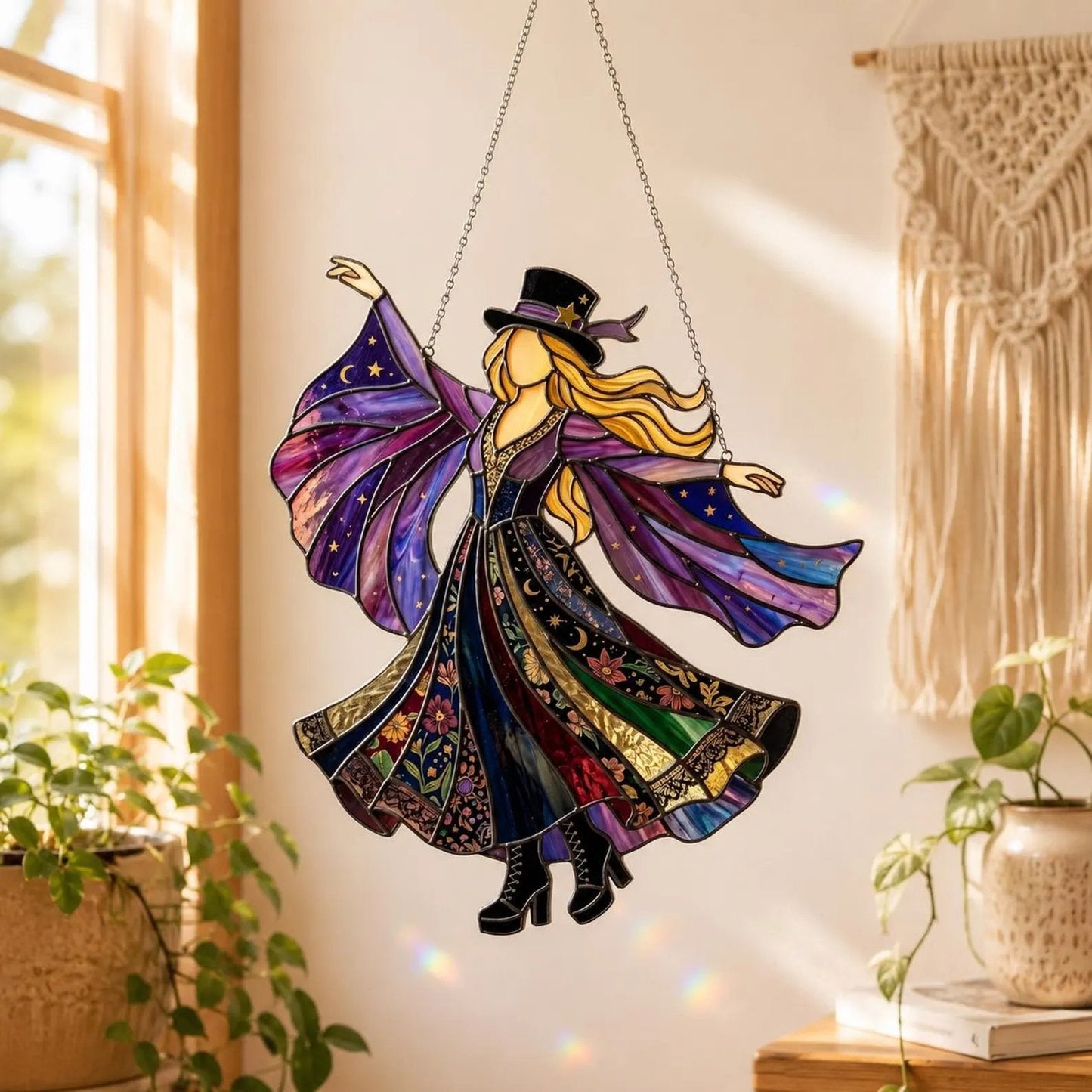 💥💥LAST DAY 57% OFF - 💃Stevie Nicks🤘Handmade  Spinner