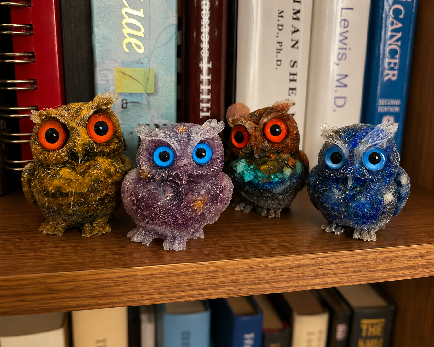 🔥Handmade Natural Crystal Gemstone Owl-BUY 2 FREE SHIPPING