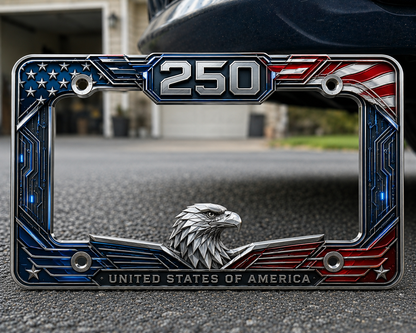 🚗July 4th Gift Hot Sale--Vietnam Veteran Tribute License Plate Frame | Perfect for Front & Rear Use