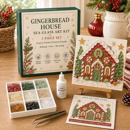 🔥🔥 LAST DAY 49% OFF 🎄 Christmas Sea Glass Art Kit