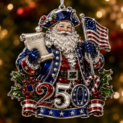 🏆 LIMITED TIME — 60% OFF FLASH SALE - America 250th Anniversary Christmas Ornament