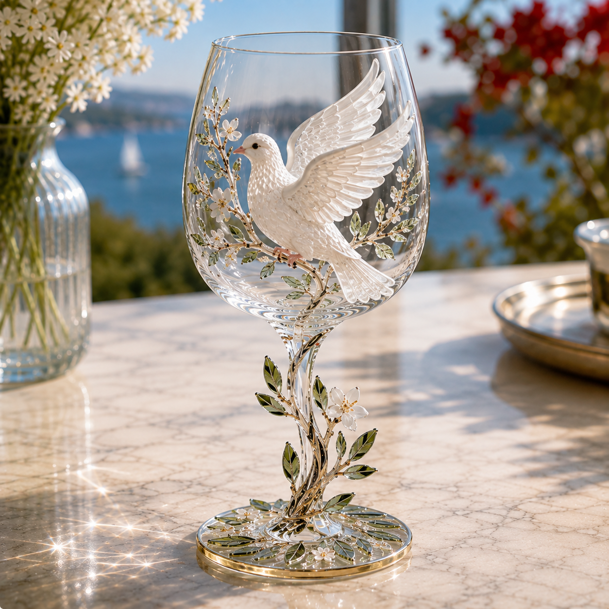 🎅🎅 2026 Christmas Gift 50% Off--🐦 Nature’s Winged Beauties – 3D Bird Wine Glass Collection