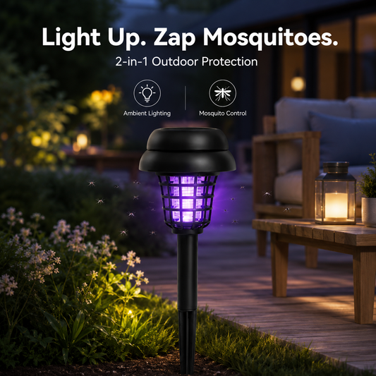 🔥Summer Special Offer 50% OFF✨Solar Mosquito Zapper Light