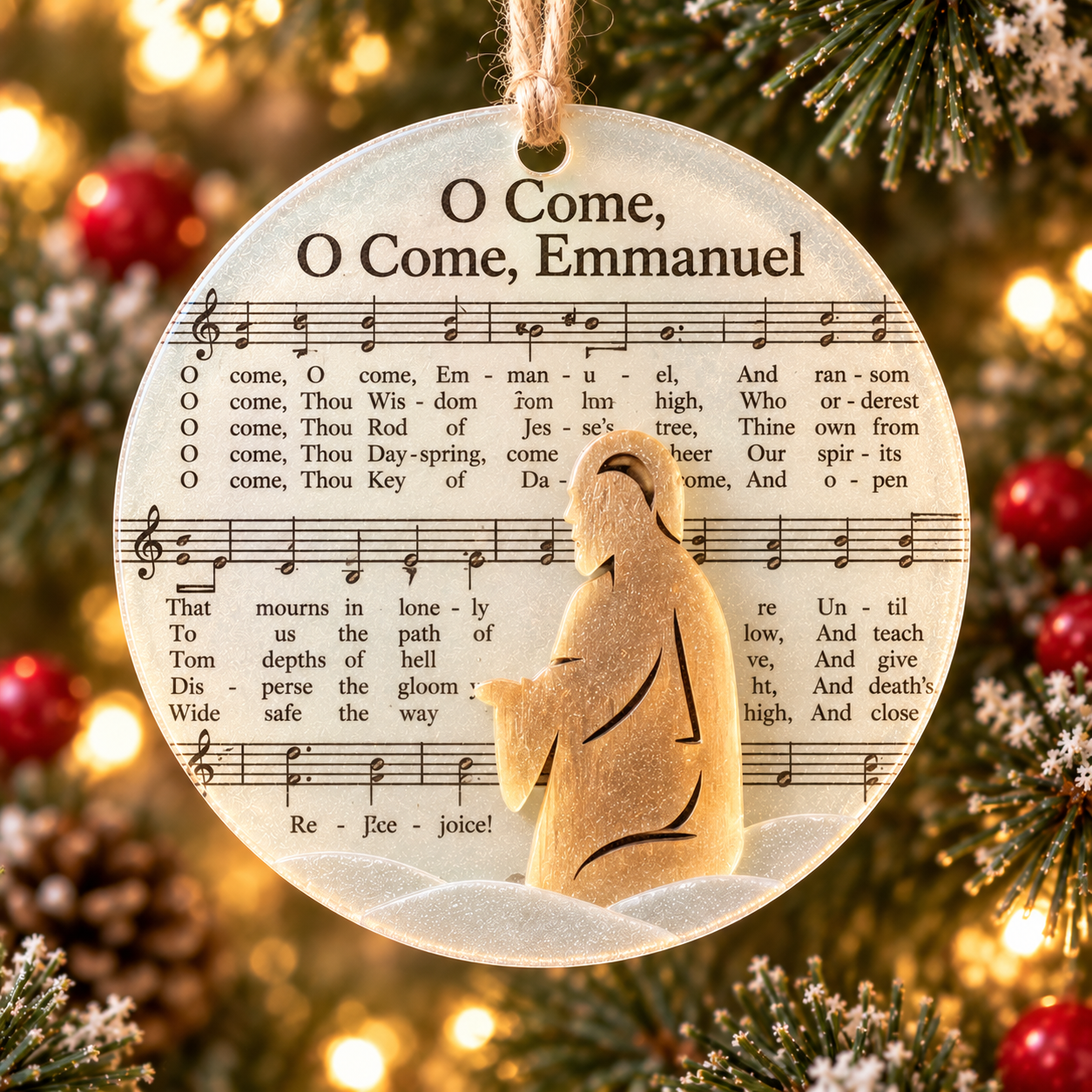 🎅 🎅2026 Christmas Gift 50% Off--🎶 Sea Glass Christmas Hymn Ornaments