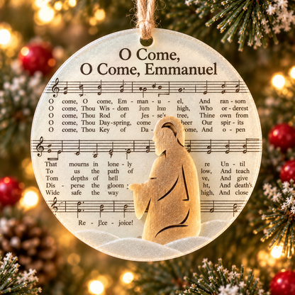 🎅 🎅2026 Christmas Gift 50% Off--🎶 Sea Glass Christmas Hymn Ornaments