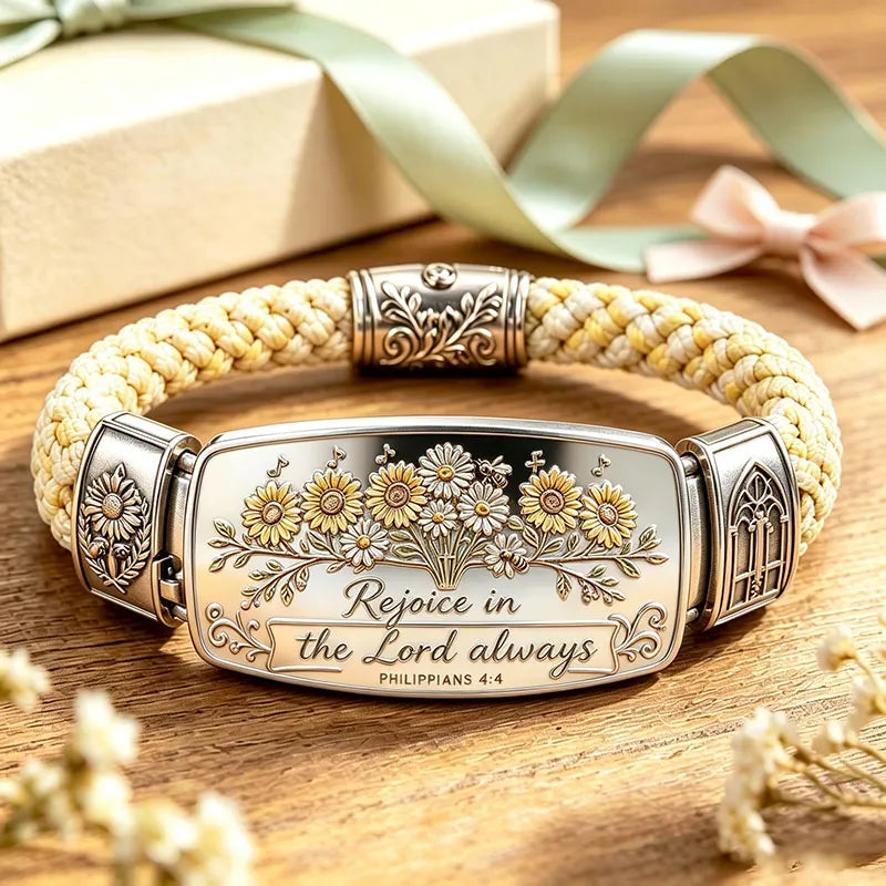 ✝️✝️✝️Faith Over Fear Bracelet – Christian Cross Bracelet Inspired by Isaiah 41:10, Hope, Courage & Divine Strength
