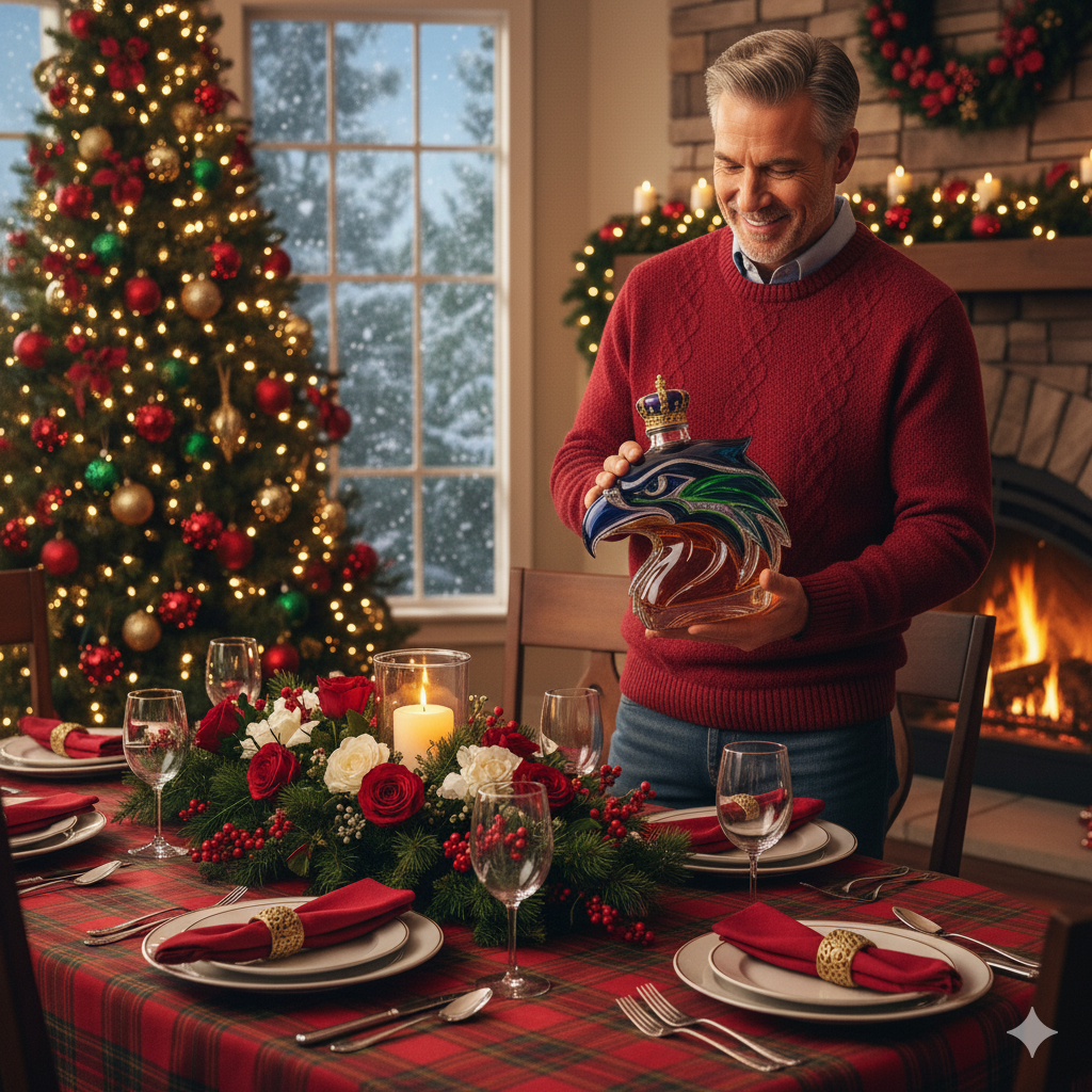 Sea Hawk Limited Edition Whisky Bottle