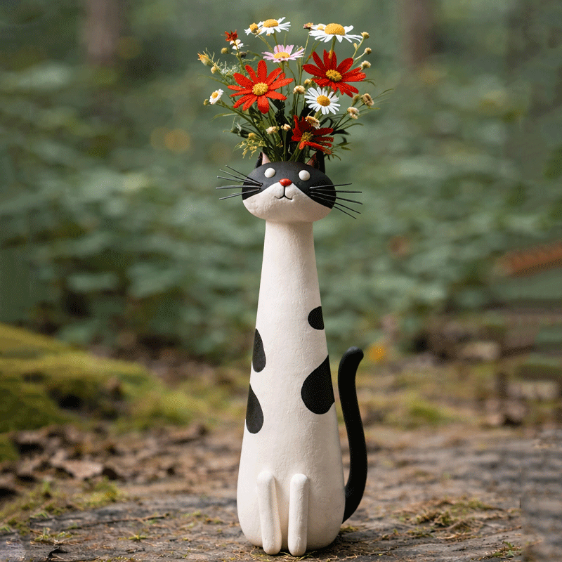 💖🎁2026 Mother's Day Gifts 50% Off--😻Mini Quirky Cat Vase