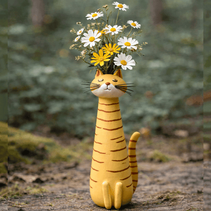 💖🎁2026 Mother's Day Gifts 50% Off--😻Mini Quirky Cat Vase