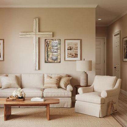 Christ Offers Forgiveness for Everyone Metal Sign