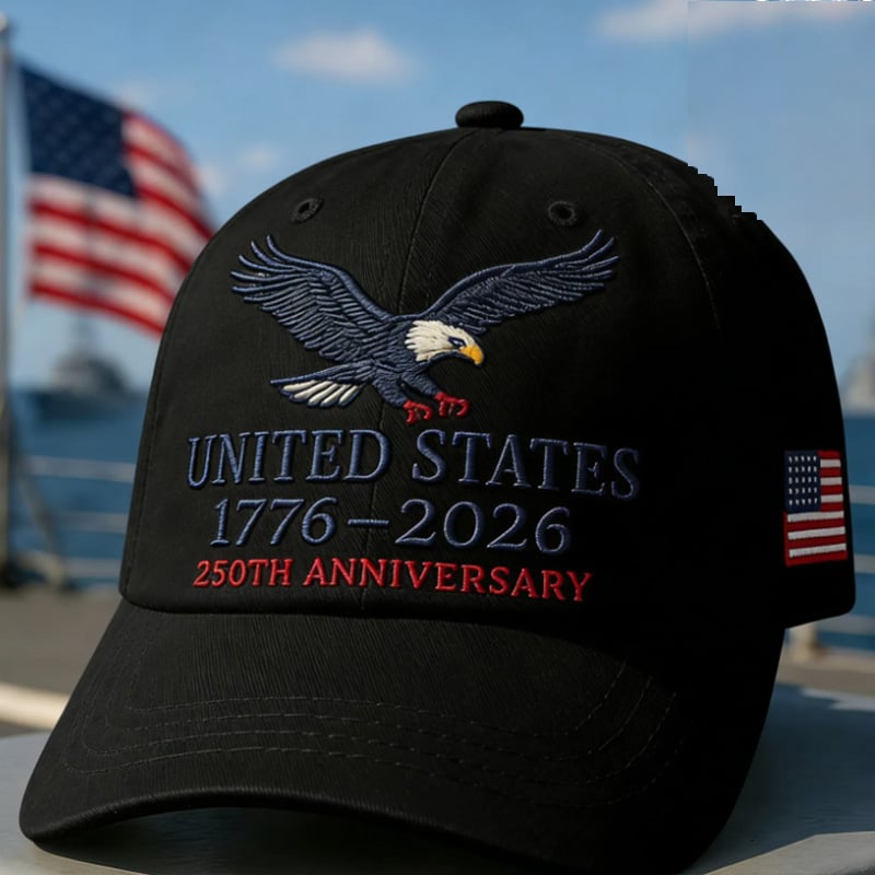 🧢US 250th Anniversary Retro Cotton Cap