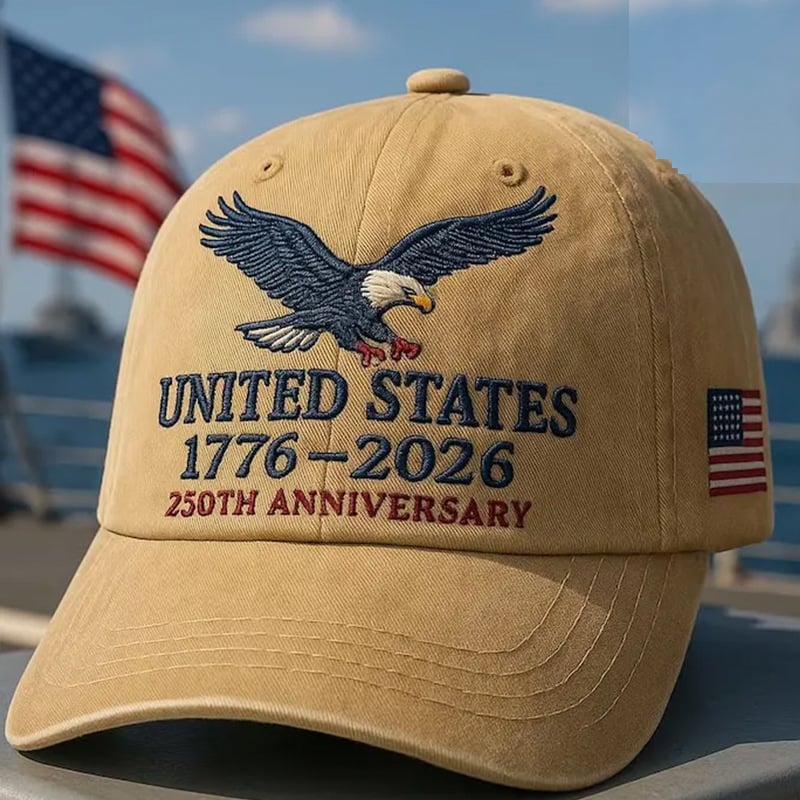 🧢US 250th Anniversary Retro Cotton Cap
