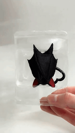 🔥🔥Last Day 49% OFF - 🦇 Cute Black Bat Baby Keychain