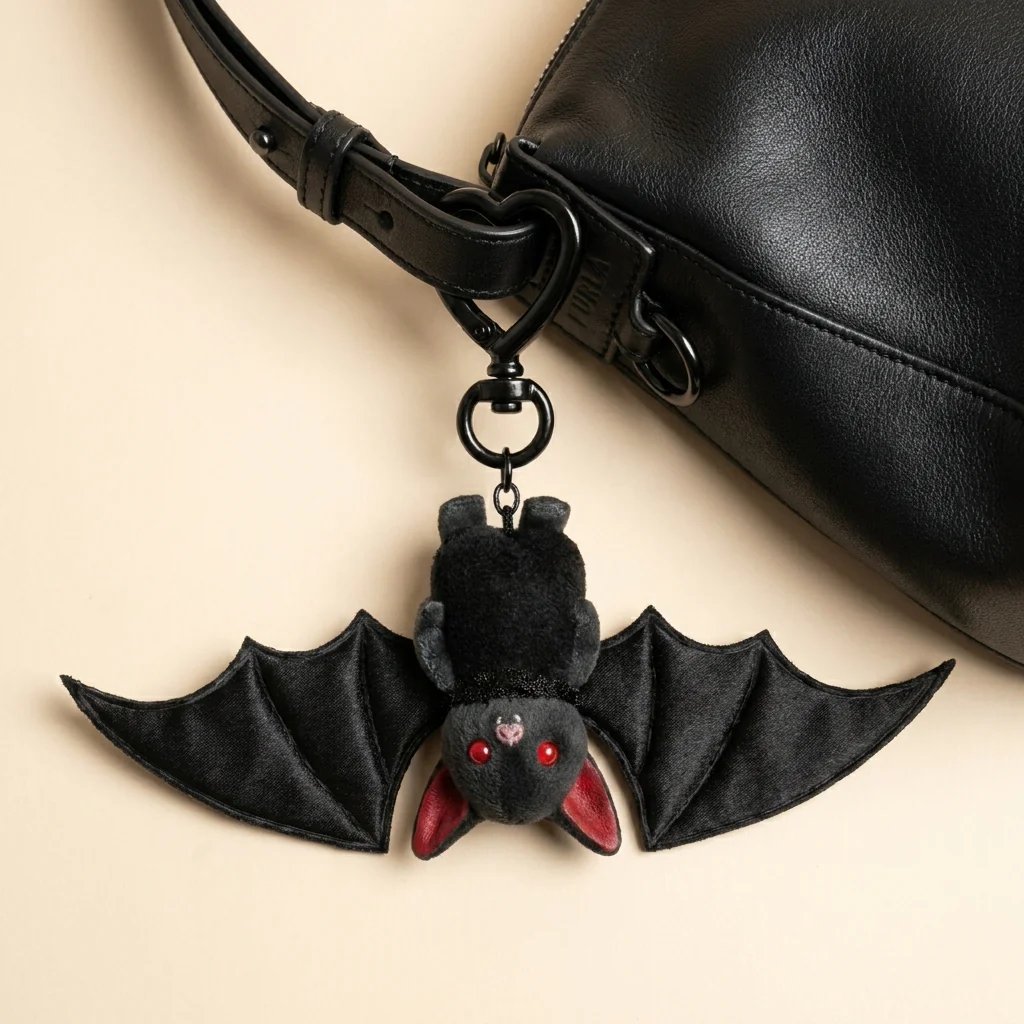 🔥🔥Last Day 49% OFF - 🦇 Cute Black Bat Baby Keychain