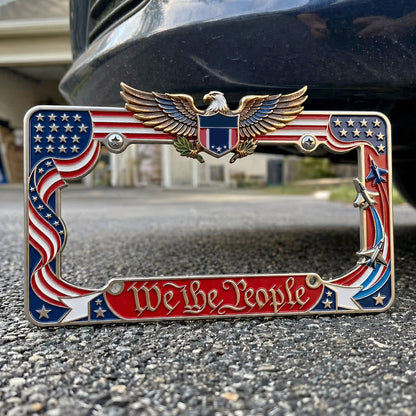💯💯July 4th Gift Hot Sale--USA 250th Anniversary License Plate Frame – Limited Edition Freedom Tribute