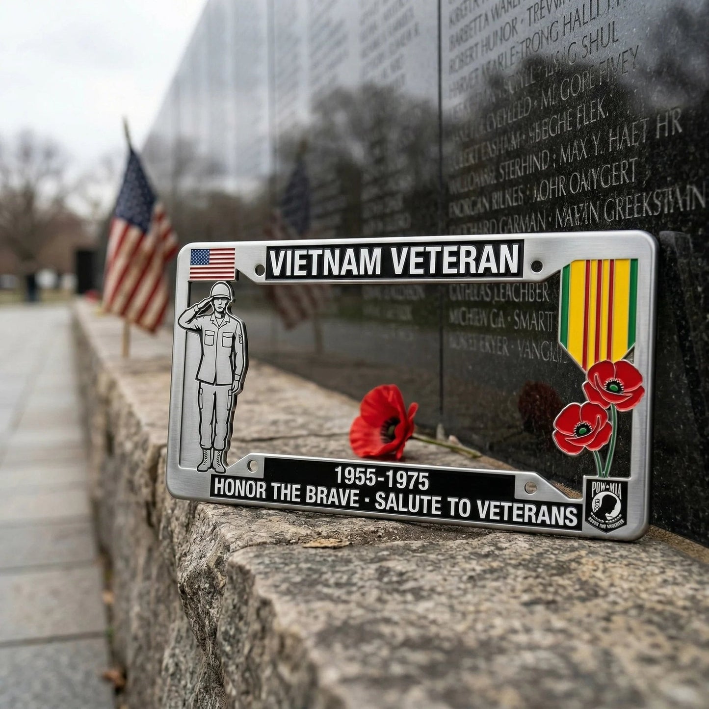 💯💯July 4th Gift Hot Sale--USA 250th Anniversary License Plate Frame – Limited Edition Freedom Tribute