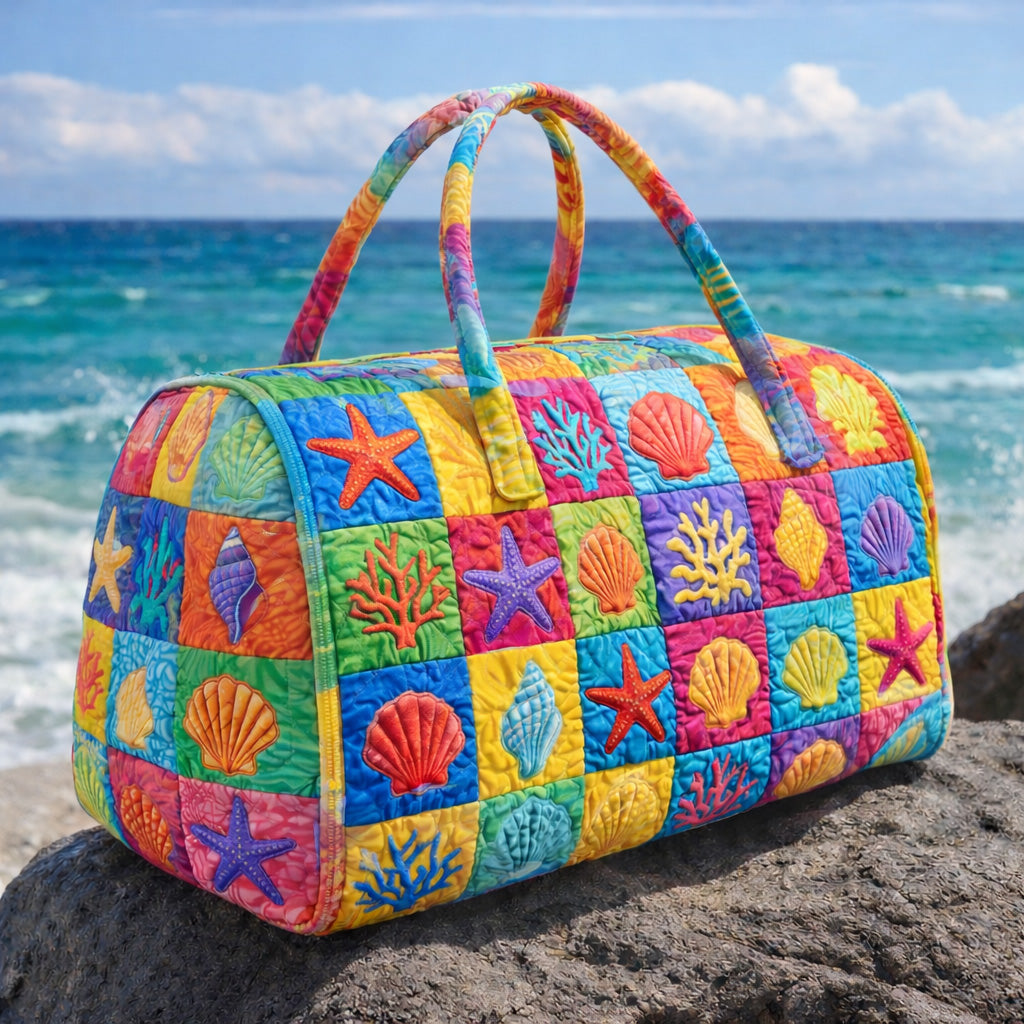 🌈 Rainbow Quilted Weekender Bag Collection