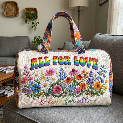 🌈 Rainbow Quilted Weekender Bag Collection