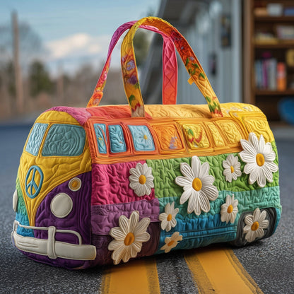 🌈 Rainbow Quilted Weekender Bag Collection
