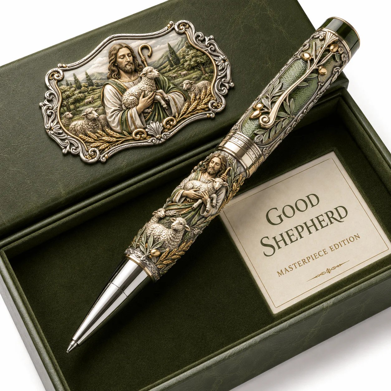 🔥 LAST DAY 49% OFF – ✝️ Sacred Legacy Faith-Inspired Keepsake Pen Collection | 6 Devotional Designs for Prayer Journaling, Bible Study & Meaningful Christian Gifts 🖊️✨