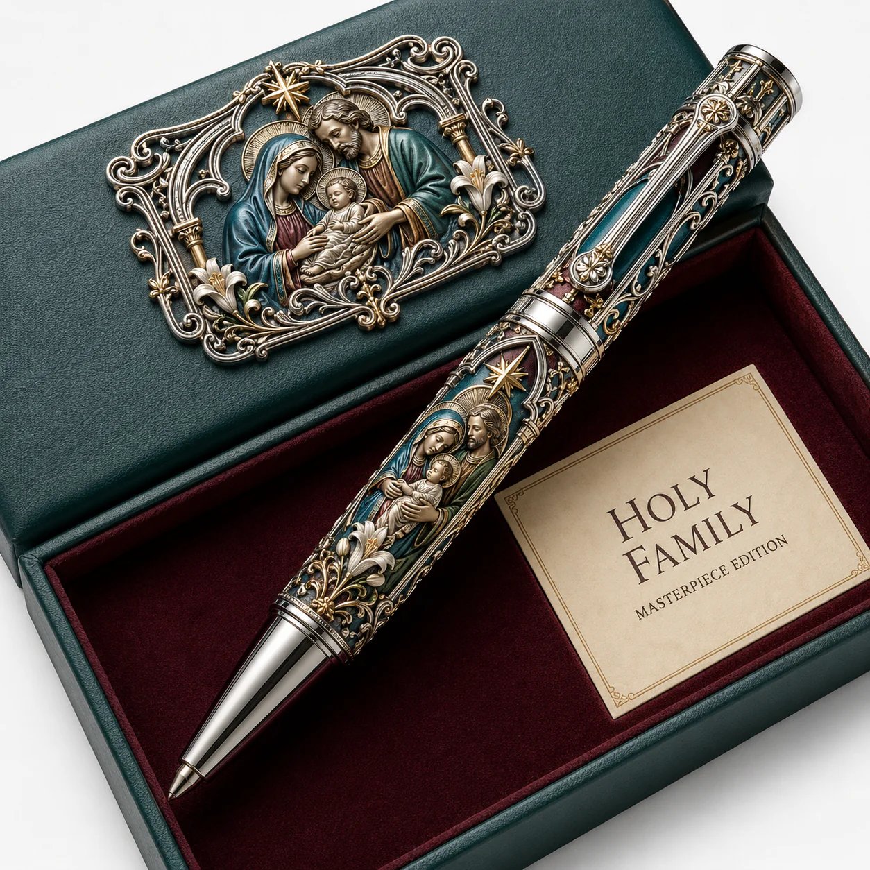 🔥🔥LAST DAY 49% OFF – ✝️ Sacred Legacy Faith-Inspired Keepsake Pen Collection | 6 Devotional Designs for Prayer Journaling, Bible Study & Meaningful Christian Gifts 🖊️✨