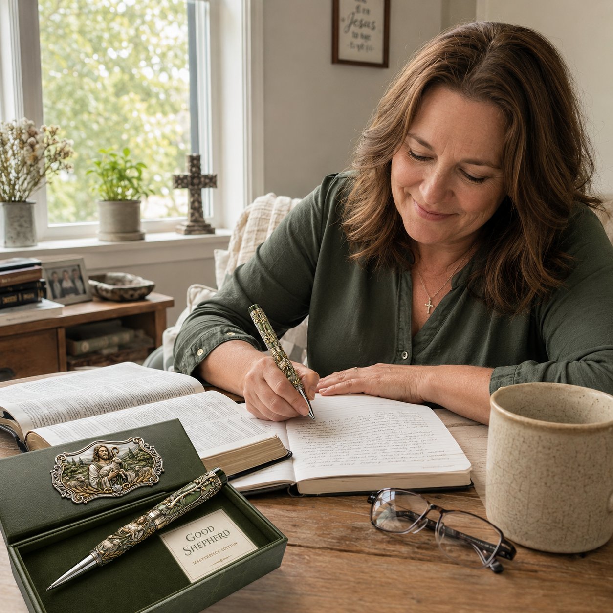 🔥🔥LAST DAY 49% OFF – ✝️ Sacred Legacy Faith-Inspired Keepsake Pen Collection | 6 Devotional Designs for Prayer Journaling, Bible Study & Meaningful Christian Gifts 🖊️✨