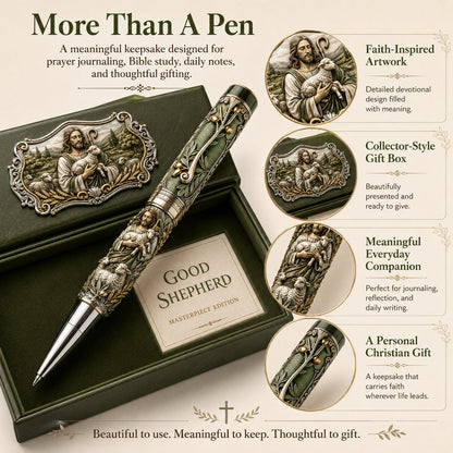 🔥🔥LAST DAY 49% OFF – ✝️ Sacred Legacy Faith-Inspired Keepsake Pen Collection | 6 Devotional Designs for Prayer Journaling, Bible Study & Meaningful Christian Gifts 🖊️✨