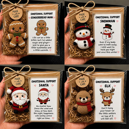 🔥🔥Last Day 49% OFF 🎁💕 Handmade Christmas Therapy Plush Crew🎄✨