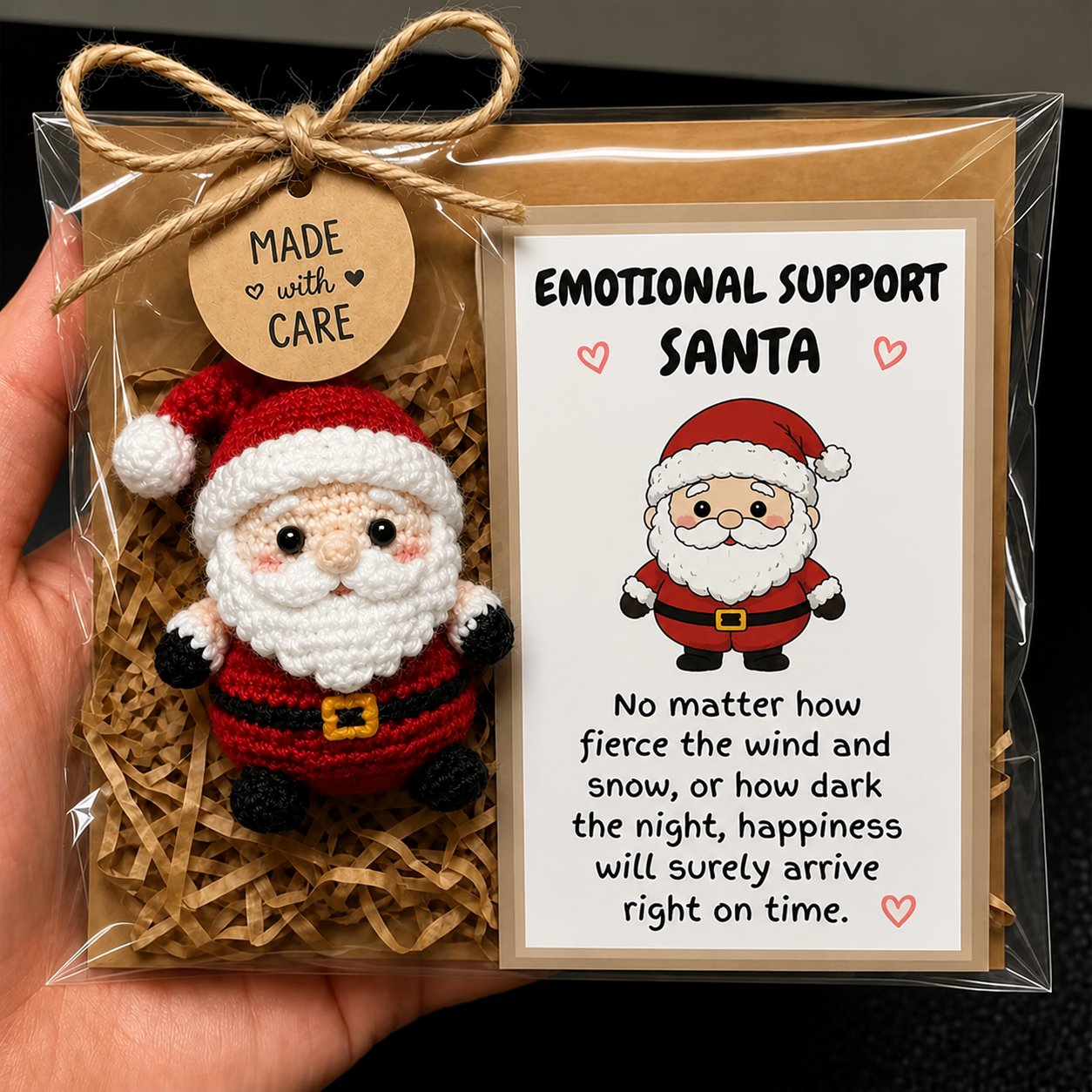 🔥🔥Last Day 49% OFF 🎁💕 Handmade Christmas Therapy Plush Crew🎄✨